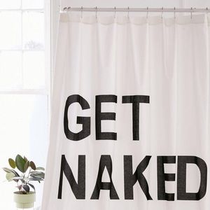 Get Naked Urban Outfitters shower curtain